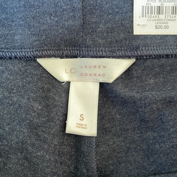 NWT Lauren Conrad Gray Mid Rise Leggings - Picture 2 of 7